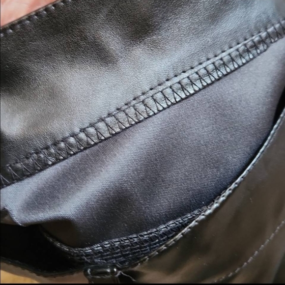 (NWOT) Vegan Leather Pants, Size 30 - Picture 8 of 8